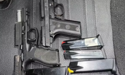 Armas recuperadas/Foto: Reprodução