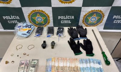 Polícia prende grupo de SP que furtava casas na Zona Norte do Rio 