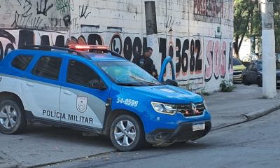Polícia Militar no Complexo da Maré.