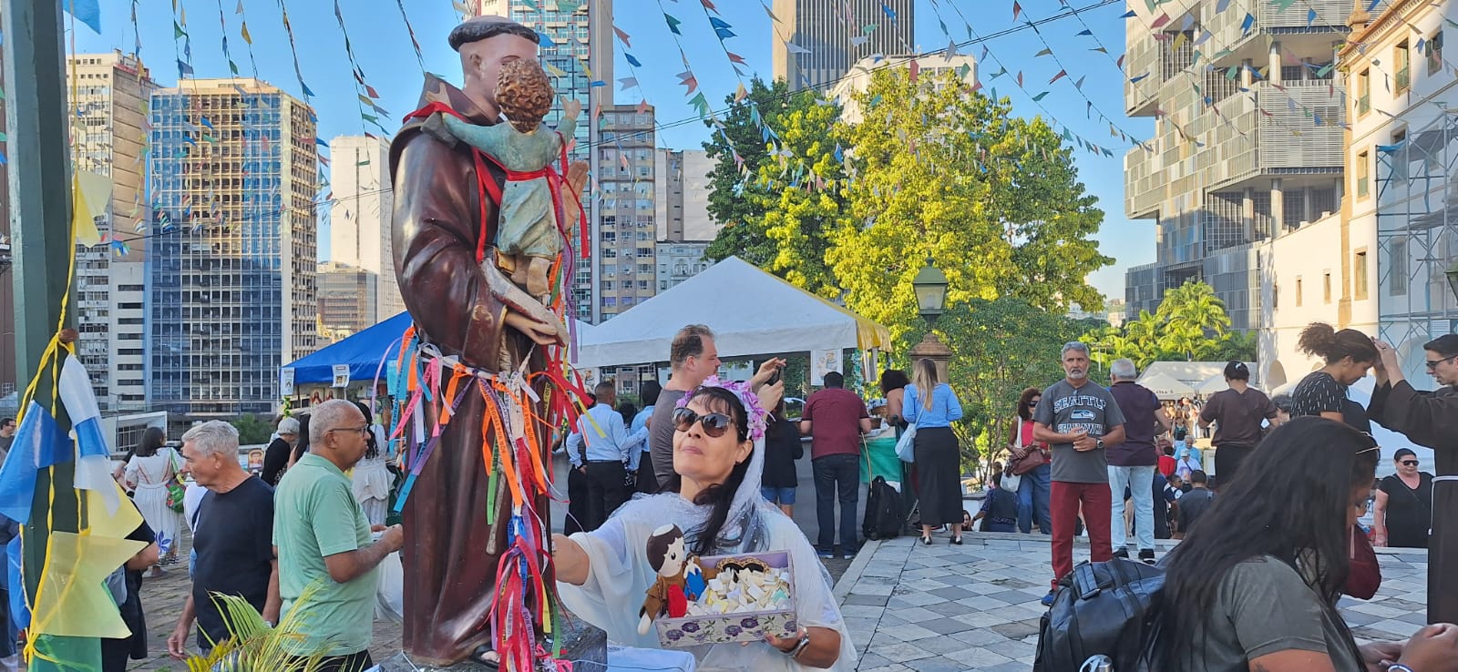 Convento de Santo Antônio, no Centro do Rio.