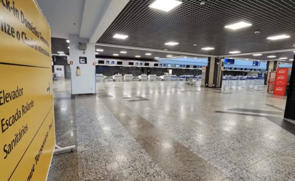 Aeroporto de Porto Alegre.