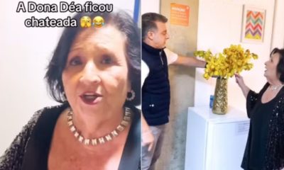 Dona Déa e Luciano Huck