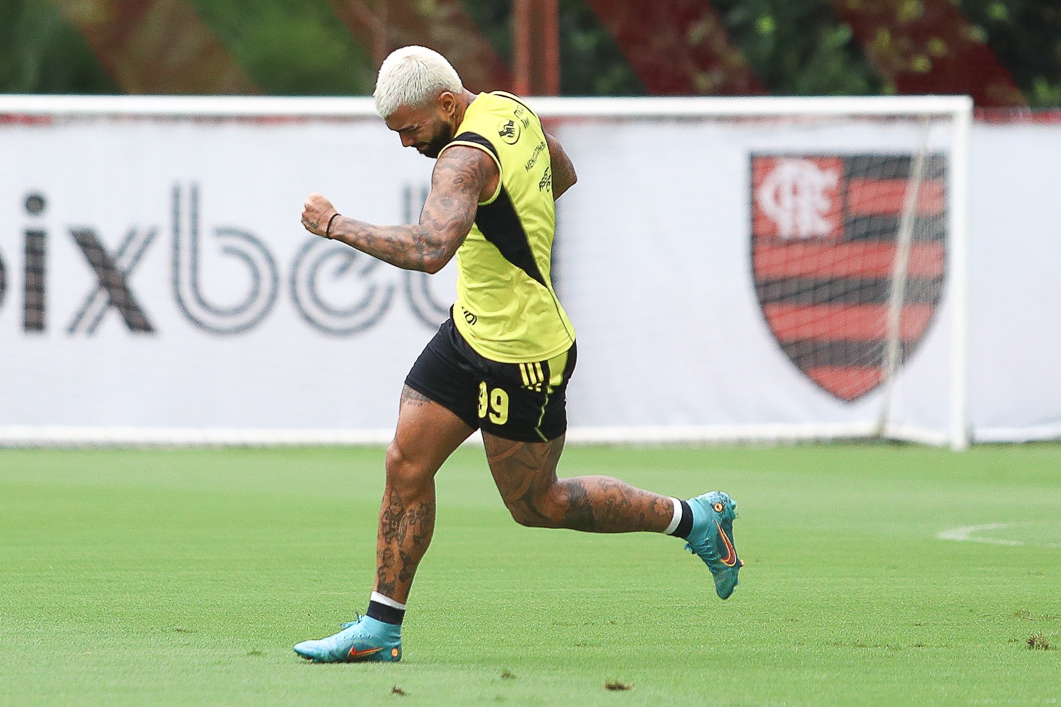 Gabigol. Treino do Flamengo (Foto: Gilvan de Souza/CR Flamengo)