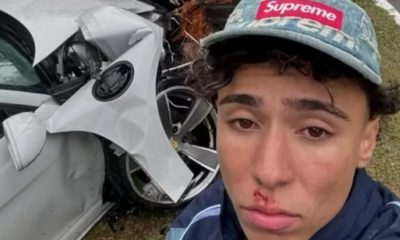 Influenciador destrói Porsche em SP.