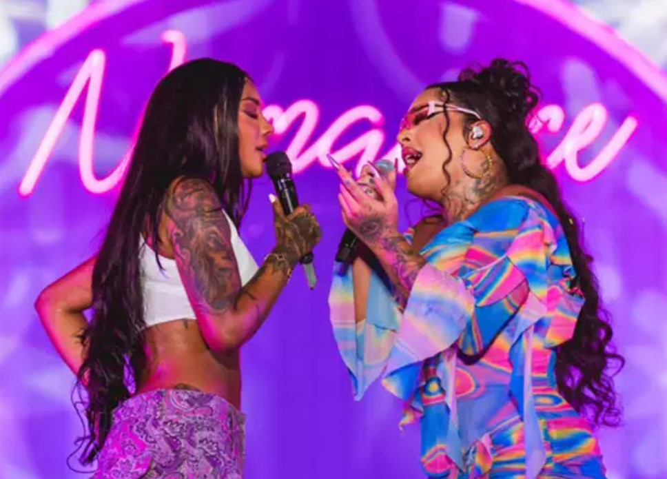 Ludmilla e Gloria Groove.