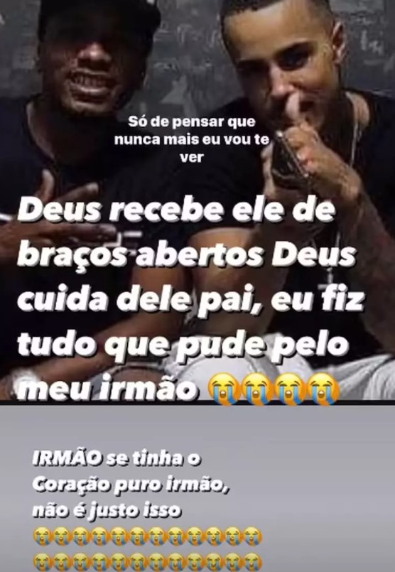 MC Livinho lamenta morte de produtor