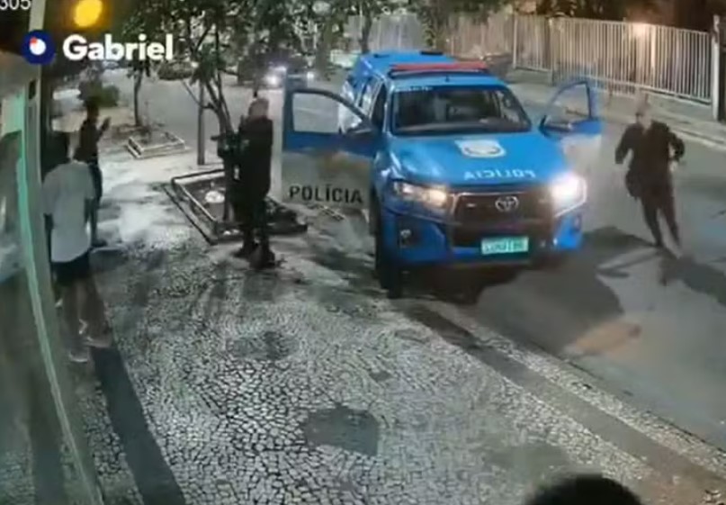 PMs abordam jovens filhos de diplomatas no Leblon