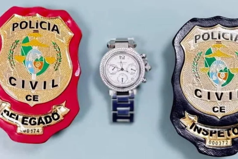 Polícia Civil recupera relógio de R$ 100 mil perdido em aeroporto em Fortaleza