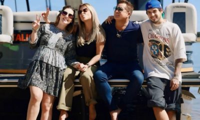 Leonardo ganha barco de dois andares de presente de aniversário de Virginia e Zé Felipe