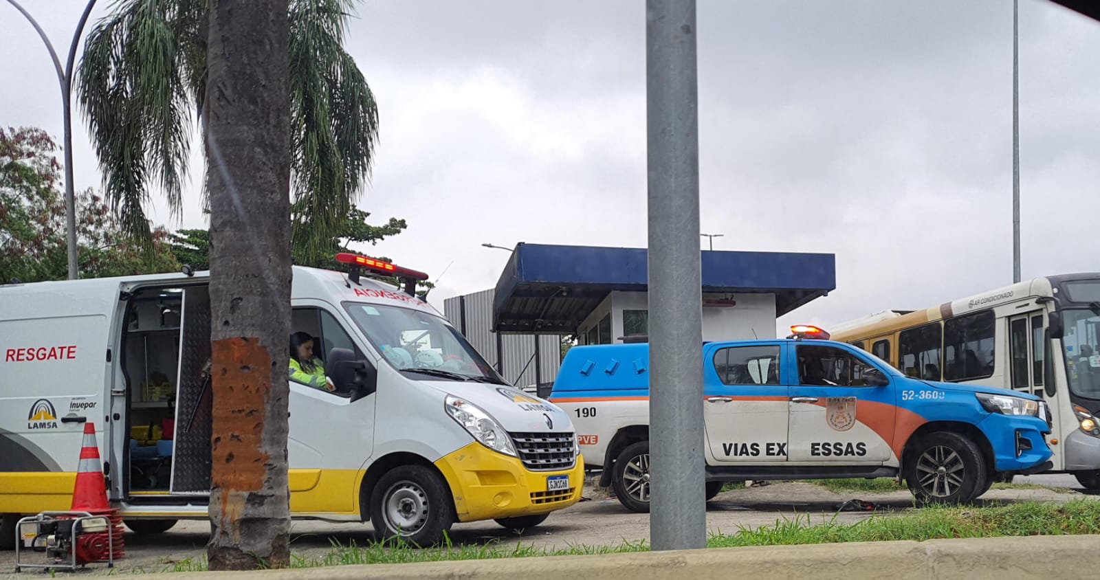 PM reforça segurança na Linah Amarela após cabine da corporação ser furtada
