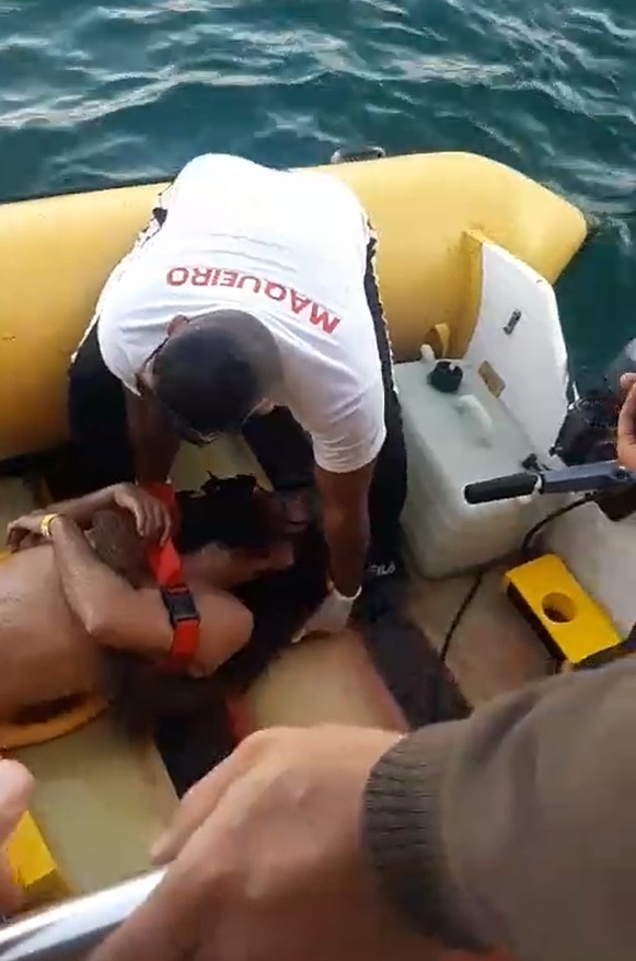 acidente turista arraial do cabo