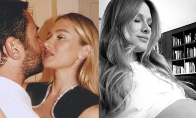 Fiorella Mattheis mostra barrigão de segunda gravidez