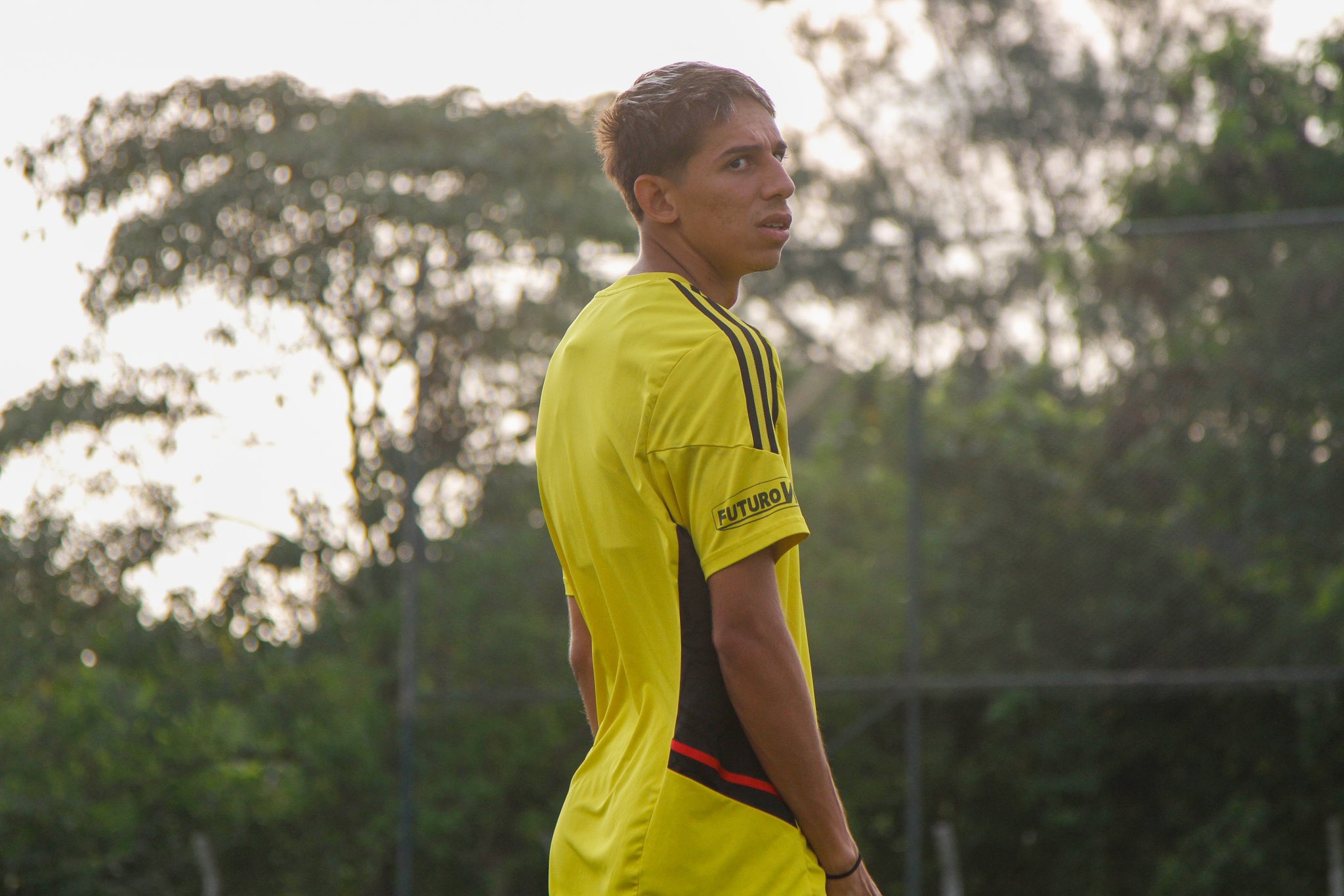 Werton. Treino do Flamengo (Foto: Victor Andrade/CR Flamengo)