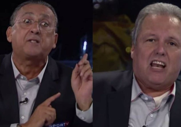 Galvão Bueno e Renato Maurício Prado