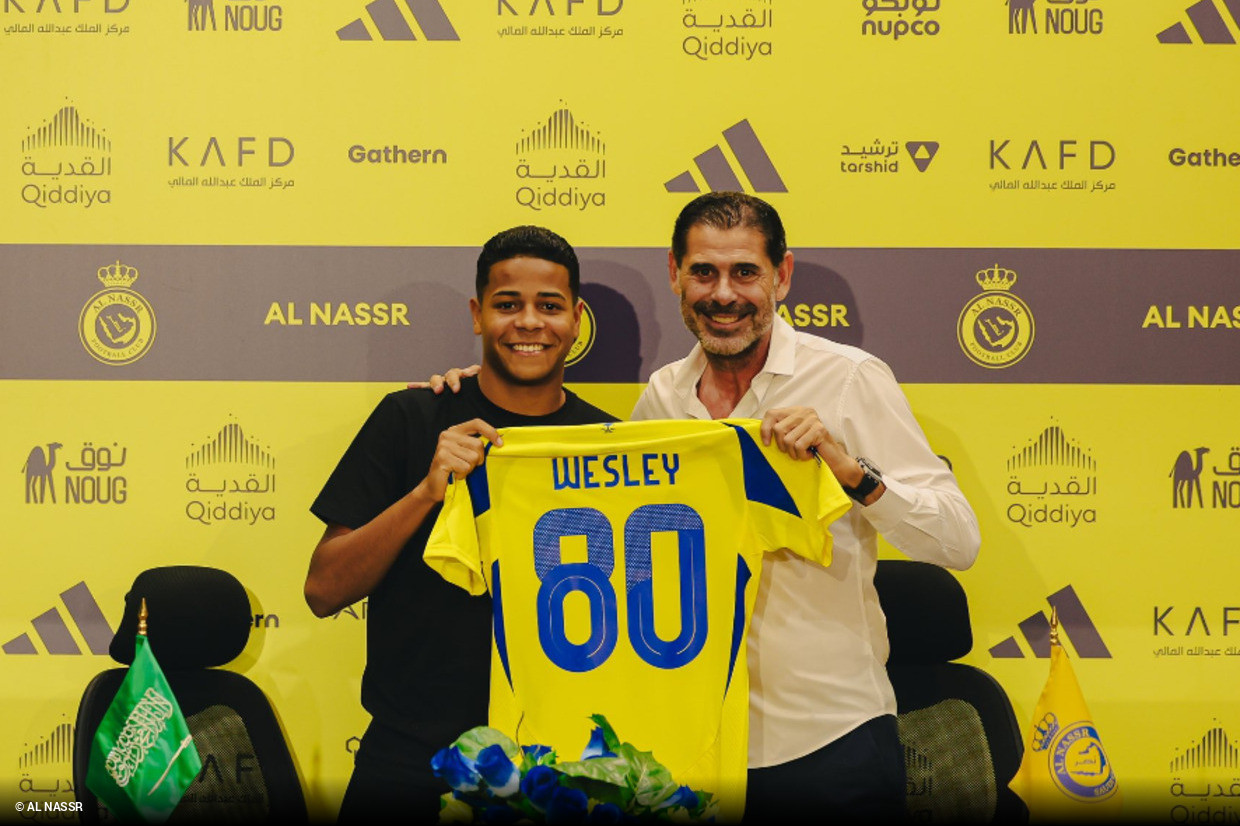 Wesley deixa o Corinthians para ser o novo reforço do Al Nassr