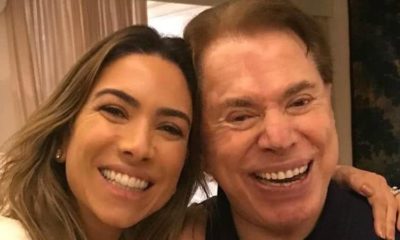 Patricia Abravanel e Silvio Santos.