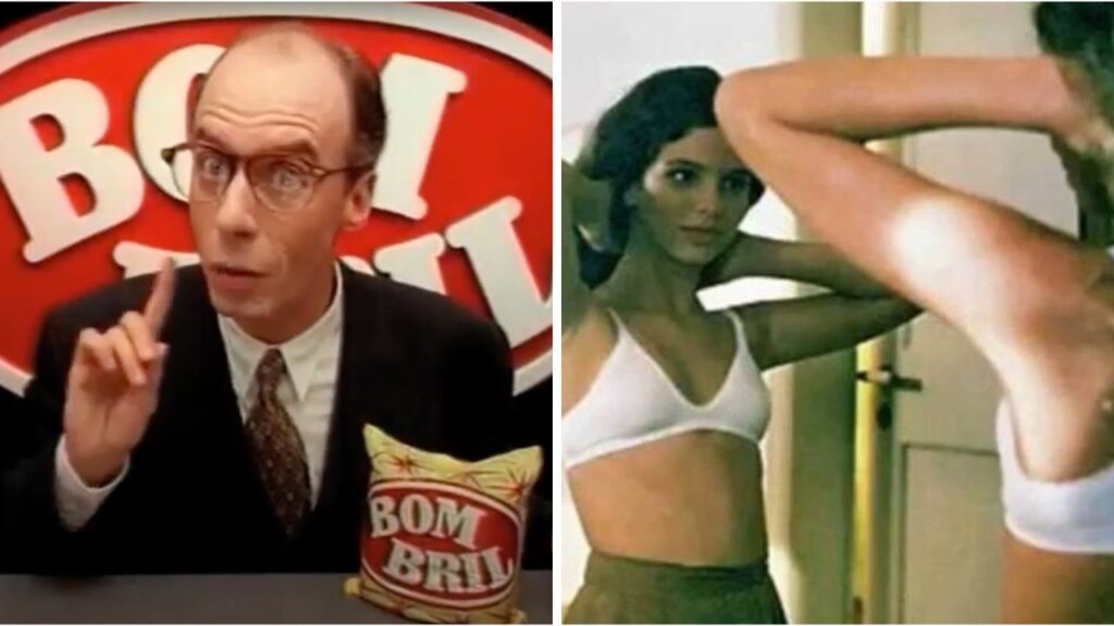 "Garoto Bombril" e peça publicitária do primeiro sutiã, campanhas criadas por Washington Olivetto.