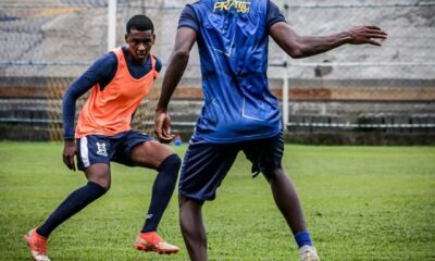 Treino do Sampaio Corrêa (Foto: Jhonatan Jeferson/Sampaio Corrêa FE)