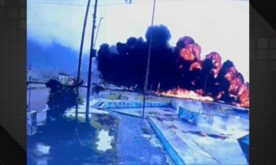 Vídeo mostra avião de pequeno explodindo após ultrapassar a pista do aeroporto de Ubatuba