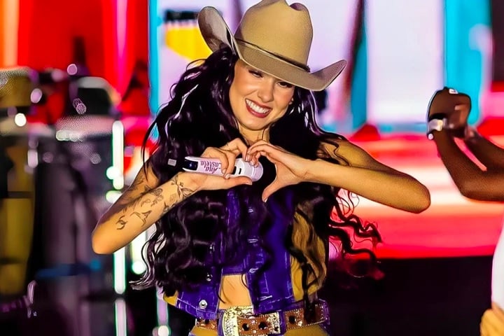 Ana Castela repetirá feito de Luísa Sonza