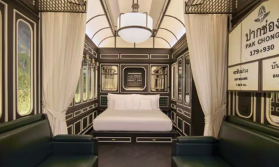 Resort que funciona em vagões de trem vira atração turística