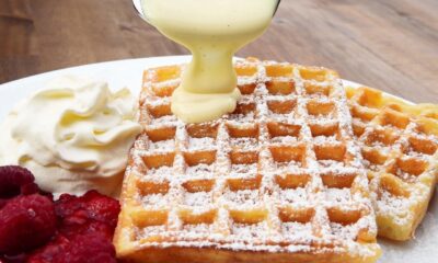 Waffle recheado virou alternativa prática para transformar sobras em lanches crocantes