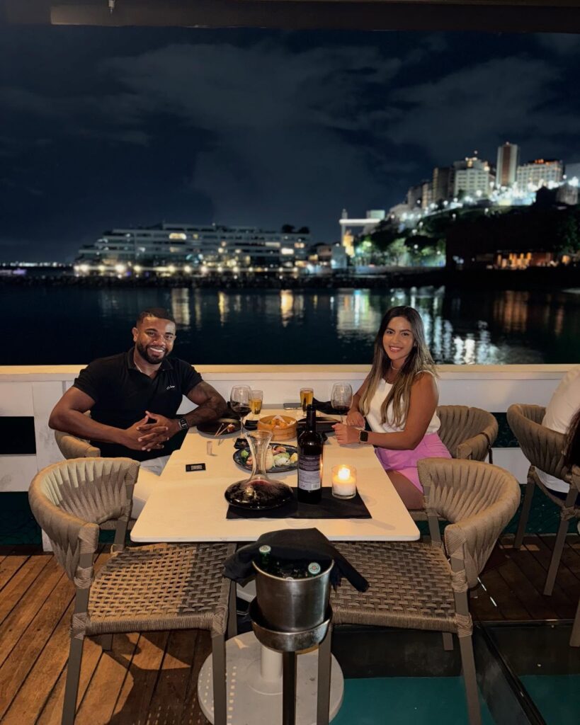 Davi Brito e Adriana Paula - Foto: Reprodução / Instagram