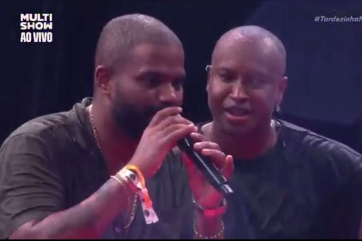 Arlindinho e thiaguinho - Foto: Reprodução / Multi Show ao vivo