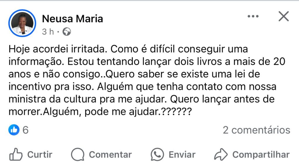 Neusa Borges - Foto: Reprodução / Facebook