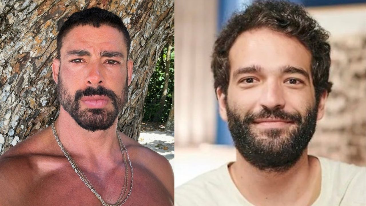Cauã Reymond e Humberto Carrão : Reprodução / Redes Sociais