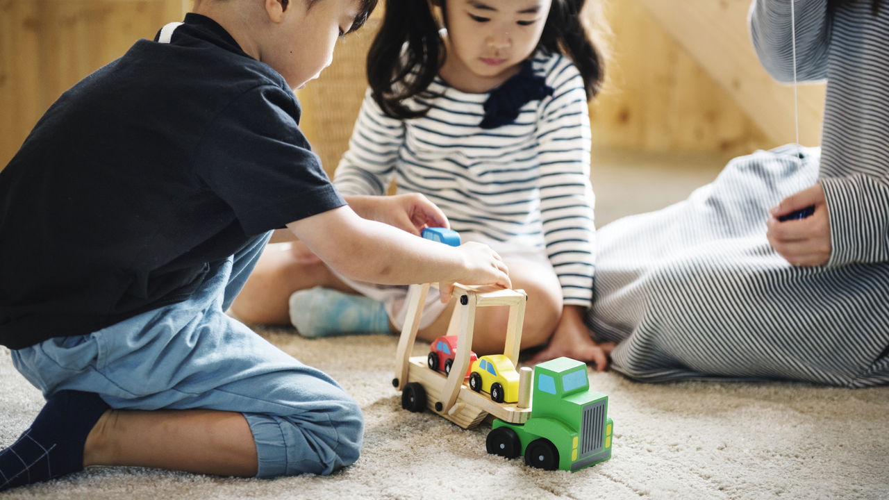 A solução mais prática para acabar com a bagunça dos brinquedos