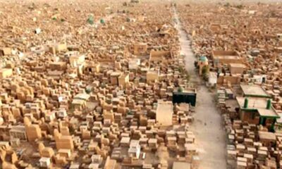 Cemitério do século 14 tem mais de 6 milhões de enterrados