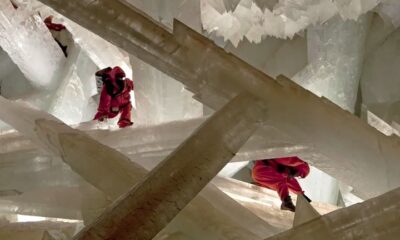 Cristais atingem 50º C em  caverna mexicana e mata quem demora lá dentro