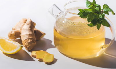 Gripe? Aumente sua imunidade com chá de gengibre e limão!