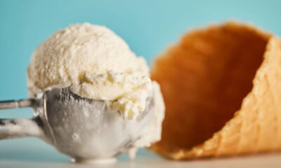 Sorvete cremoso com 2 ingredientes que vai te surpreender