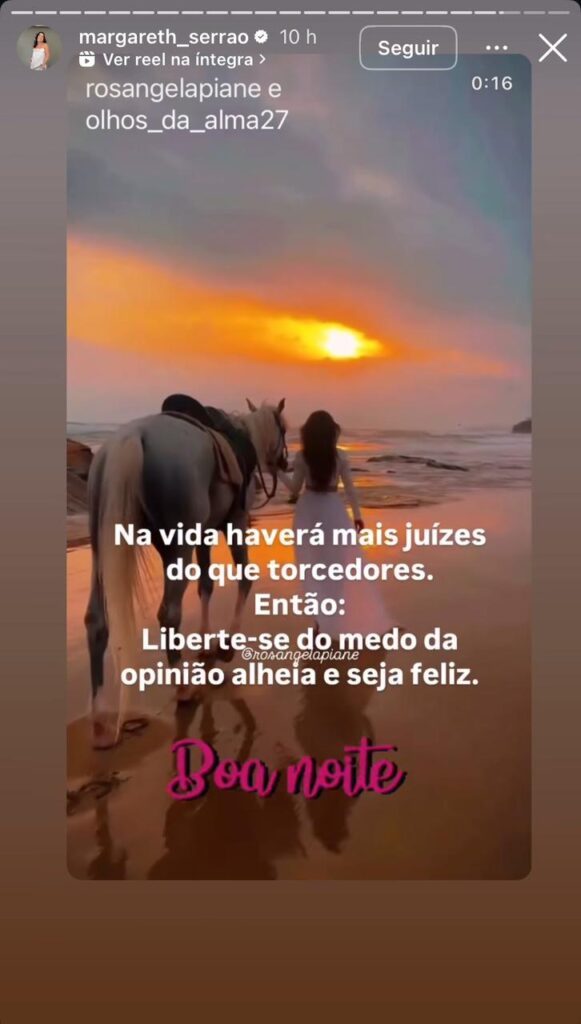 Margareth Serrão (Créditos: Instagram/ @margareth_serrao)