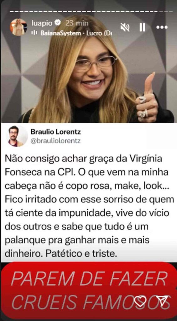 Luana Piovani - Reprodução / Redes sociais