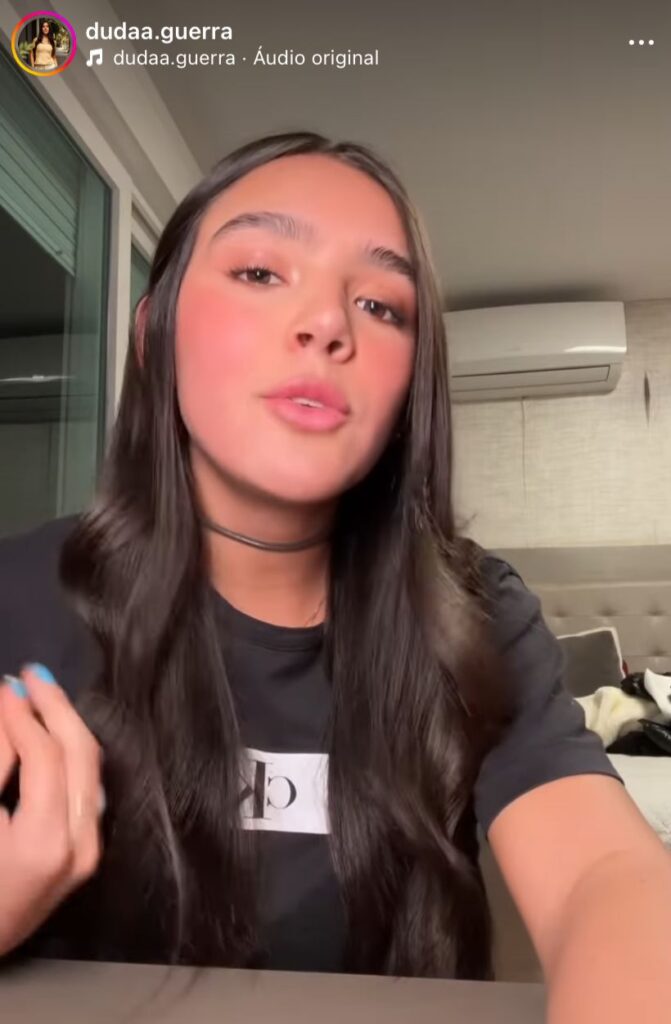 Duda Guerra - Reprodução / Instagram