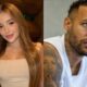 Neymar e Any Awuada - Foto: Reprodução / Redes Sociais
