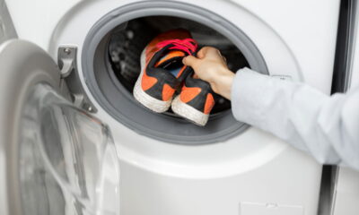 Como evitar que seus tênis deformem na máquina de lavar