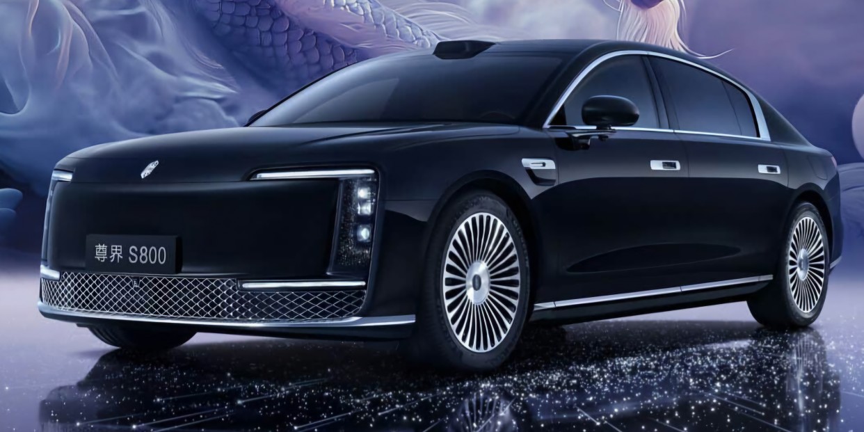 Huawei e JAC elevam o conceito de luxo automotivo com sedã maior que o Maybach