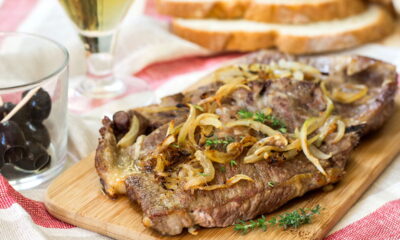 Receita de bife acebolado simples e suculento