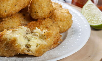 Bolinho de peixe caseiro mais crocante e fácil de fazer em casa