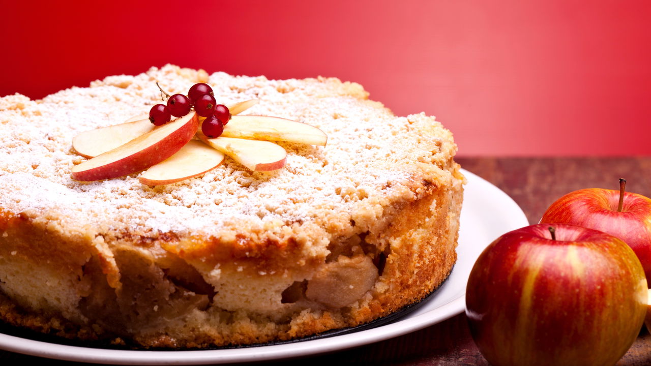 Essa receita de bolo de maçã vai perfumar sua cozinha inteira
