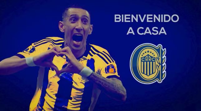 Rosario Central anuncia retorno do meia Ángel Di María