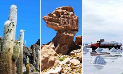 As incríveis formações do maior deserto de sal do planeta