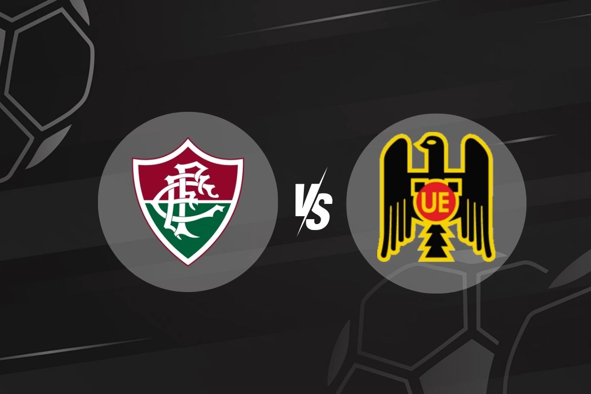 Escudos de Fluminense e Unión Española.