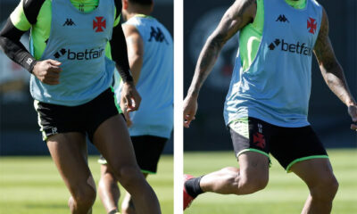 Payet e Coutinho (Foto: Matheus Lima/Vasco)