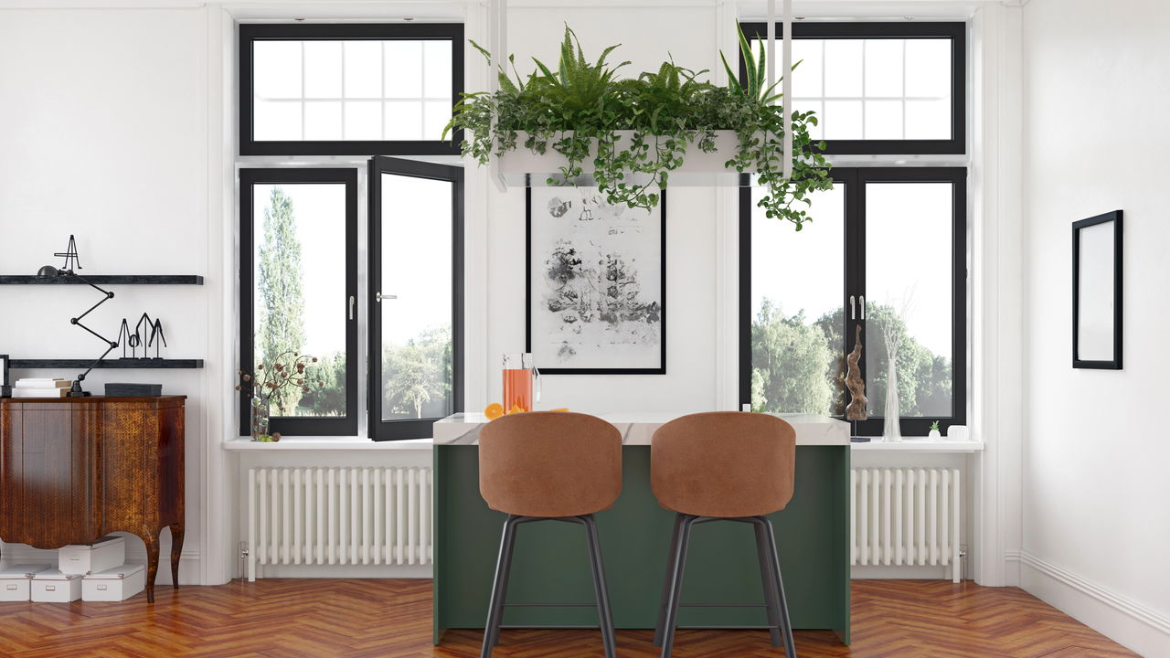 Beleza e funcionalidade! Transforme suas janelas com prateleiras para plantas