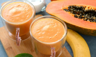 Receita de shake de mamão AGC para fazer em 2 minutos